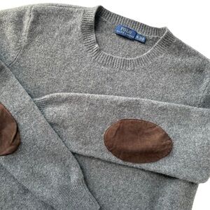 Polo by Ralph Lauren Gray Crewneck Sweater